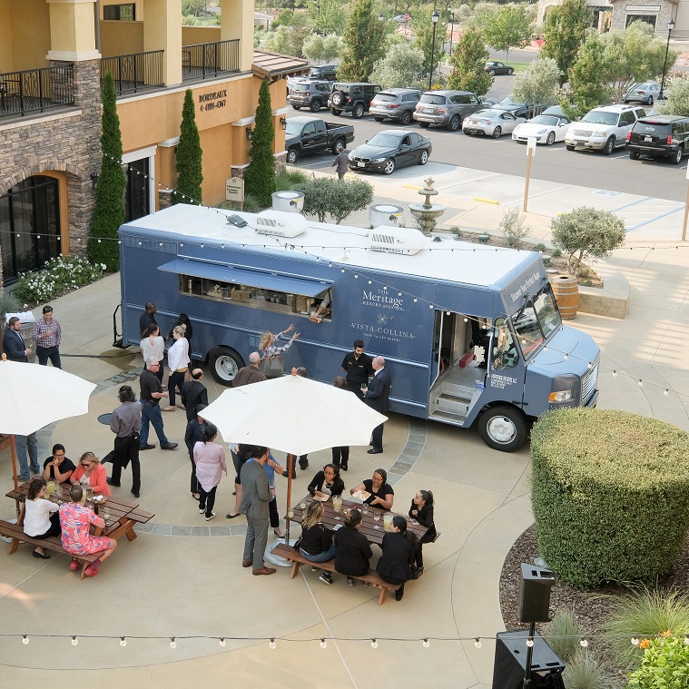 Napa Valley's Meritage & Vista Collina Resorts Launch Food Truck
